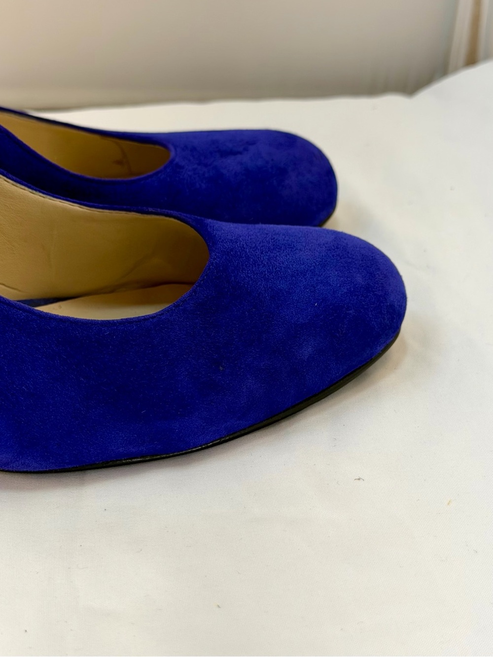 Nine West Royal Blue Suede Pumps - Picture 10 of 14